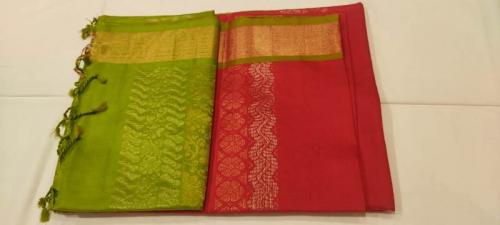 SOFT SILK SAREE WITH BLOUSE